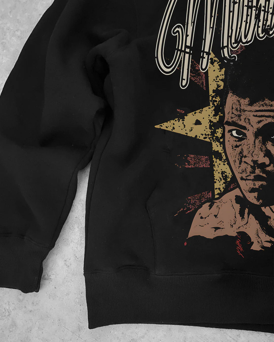 'ALI' 500G HEAVYWEIGHT HOODIE - Image 3