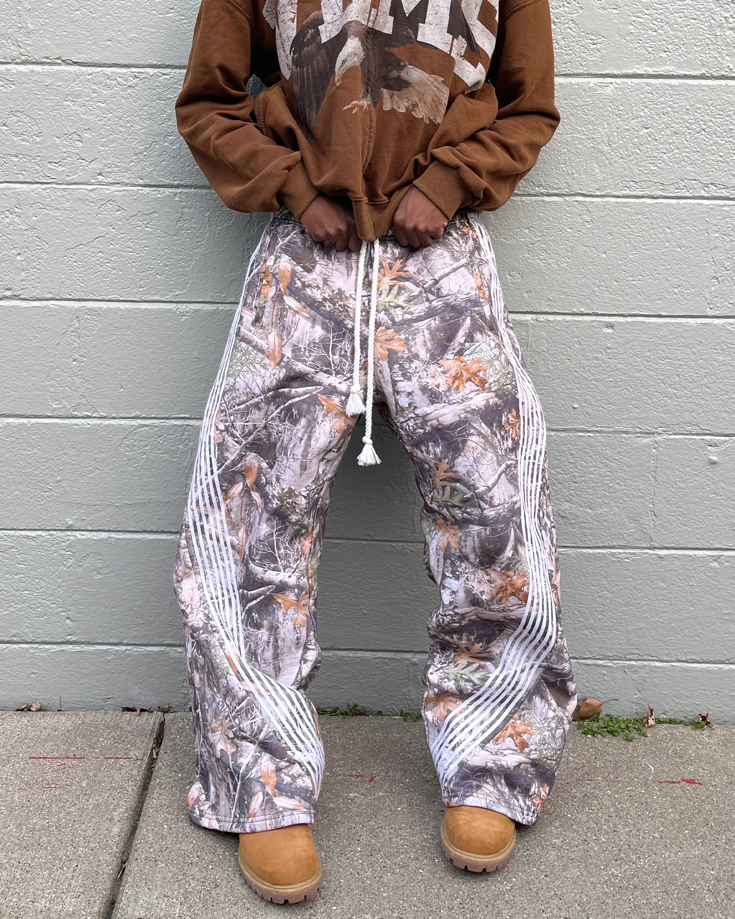 ARCHIVE CAMO WIDELEG SWEATPANTS - Image 4