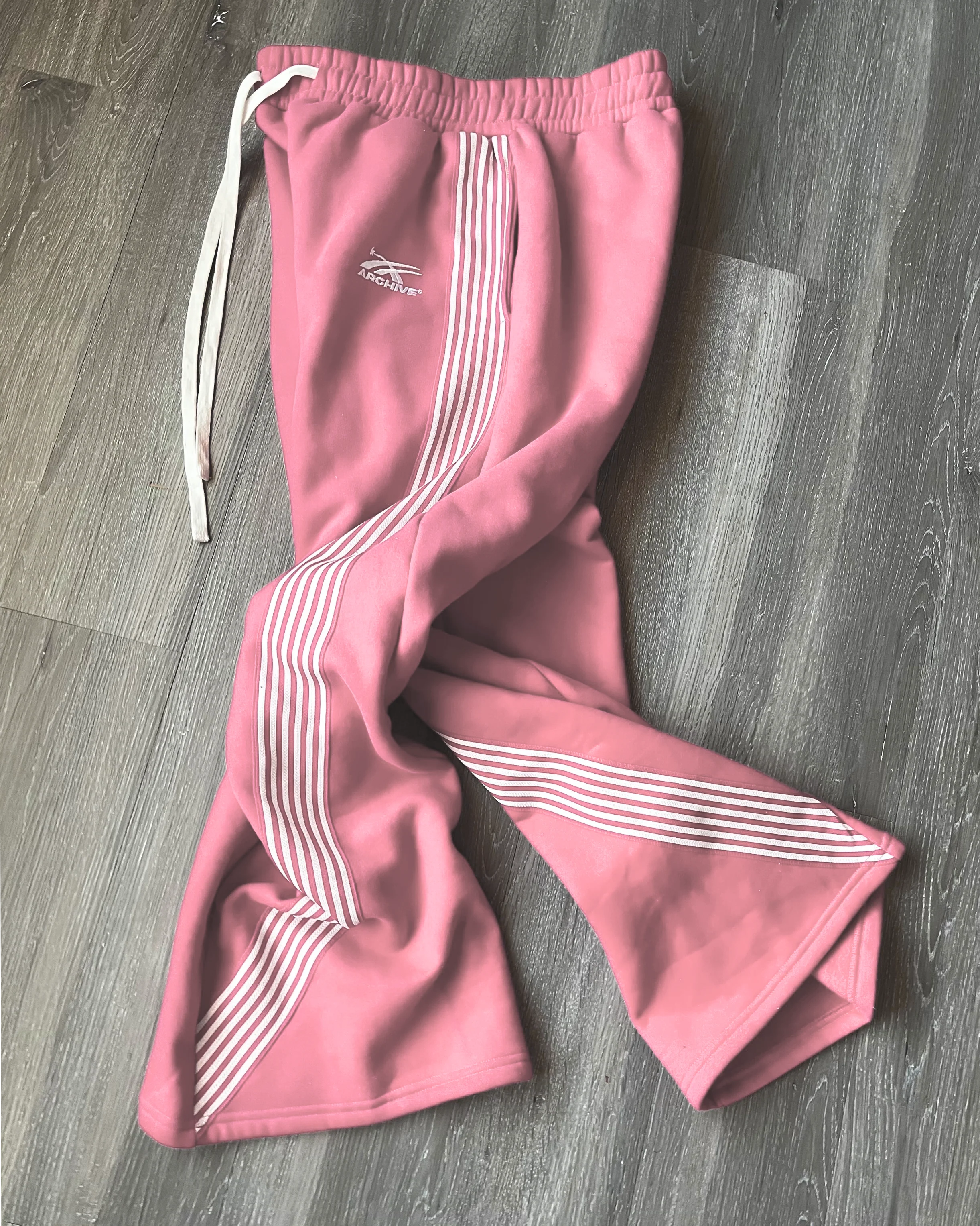 ARCHIVE ESSENTIAL WIDELEG SWEATPANTS PINK - Image 4