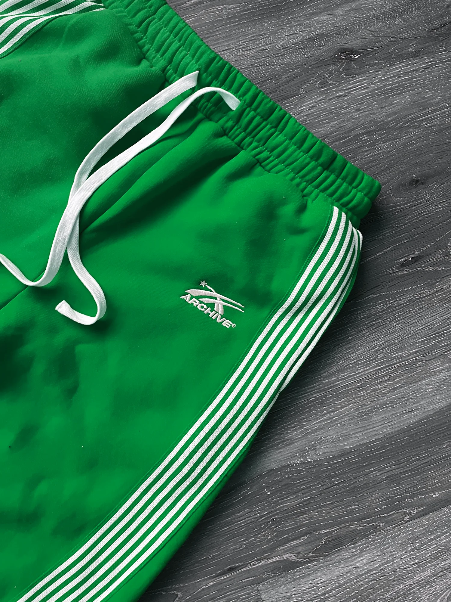 ARCHIVE ESSENTIAL WIDELEG SWEATPANTS GREEN - Image 4