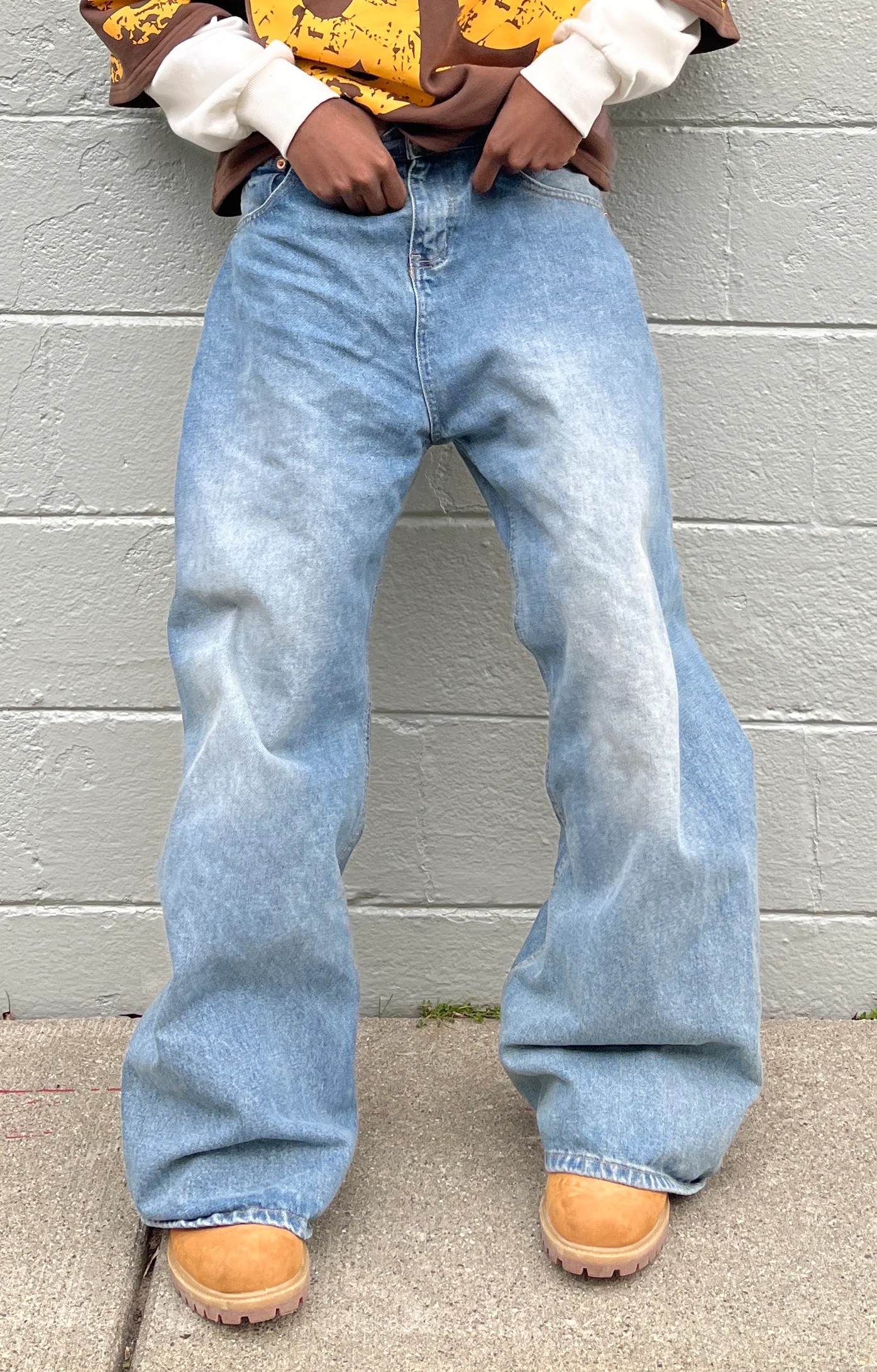PERFECT BAGGY DENIM - VINTAGE BLUE - Image 3