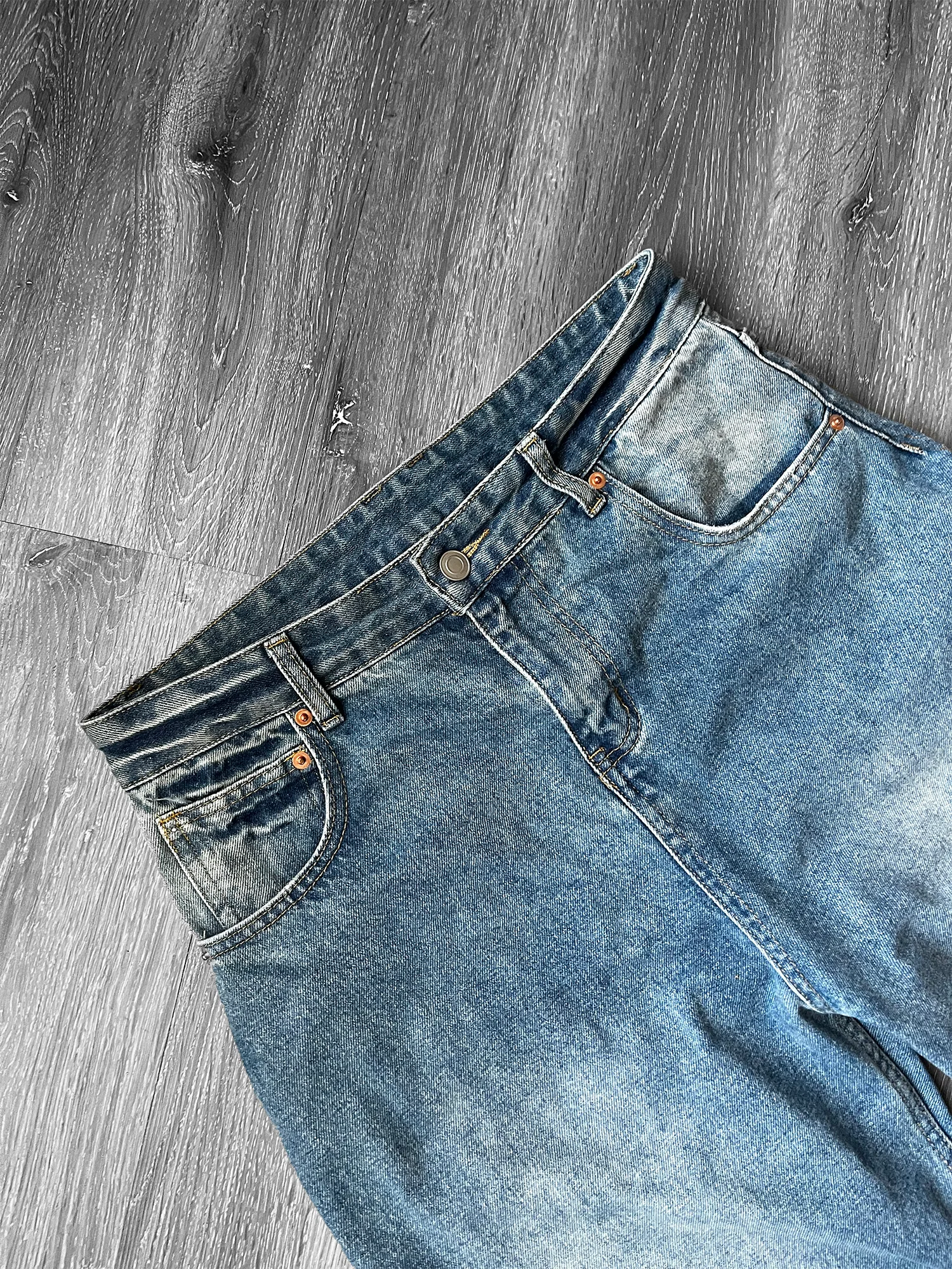PERFECT BAGGY DENIM - VINTAGE BLUE - Image 5